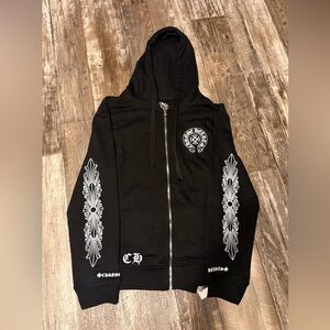 Los Angeles exclusive chrome hearts zip up